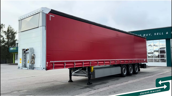 Schmitz Hubdach Liftachse Palettenkasten LED XL u. Getränke MIETE TR26269 www.starent-lkw.com