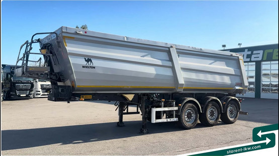 Wielton 3-Achs Kipper 33m³ HARDOX Liftachse TR26294 www.starent-lkw.com