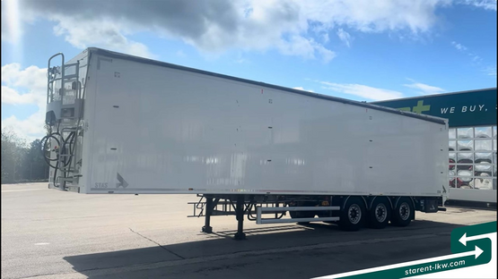 STAS 10mm 91m³ 2 x Liftachsen SAF-Achsen Funk Verzinkt ADR TR26261 www.starent-lkw.com