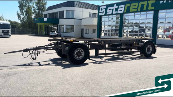 Schwarzmüller Lafette BDF-Wechselrahmen Verzinkten SAF | TR26212 | starent-lkw.com