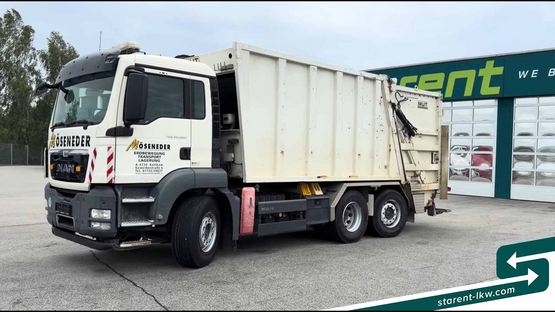 MAN TGS 28.360 MUT Aufbau Lenk- und Liftachse Retarder TÜV 01/27 | LKW26040 | www.starent-lkw.com