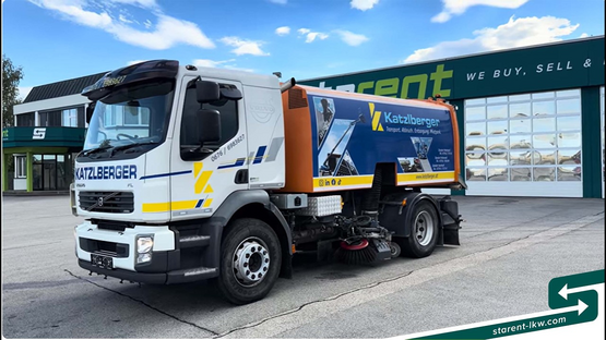 Volvo FL 240 Lorenz Kehrmaschine Hochdruckreiniger Kippbar LKW26048 www.starent-lkw.com