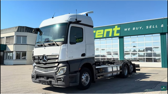 MB Actros 2645L Retarder Mirror Cam NAVI Liftachse LKW26033 www.starent-lkw.com