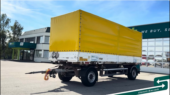 Kögel – Lafette SAF Achsen + Krone WAB Bordwände TR26259 www.starent-lkw.com