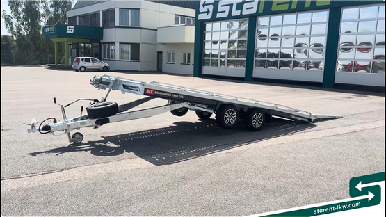 Brian James Trailers T-Transporter Kippbar Seilwinde Rampen TR26231 www.starent-lkw.com