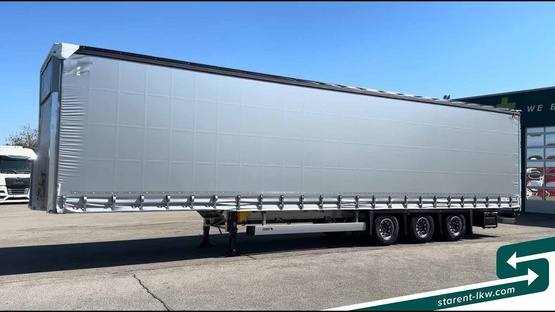 Schmitz Megatrailer Hubdach Liftachse D.C. 9.5 – Zertifikat MIETE TR26242 www.starent-lkw.com