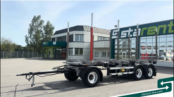 Schwarzmüller 3-Achs Holzrungenanhänger ALU Liftachse Zink TR26252 www.starent-lkw.com