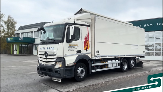 Mercedes Benz Actros 2543 Getränkeaufbau Retarder Lenkachse LKW26053 www.starent-lkw.com