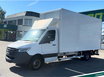 MB Sprinter 516CDi Kofferaufbau Ladebordwand Zwillingsreifen Klima Kam. VAN26024 www.starent-lkw.com