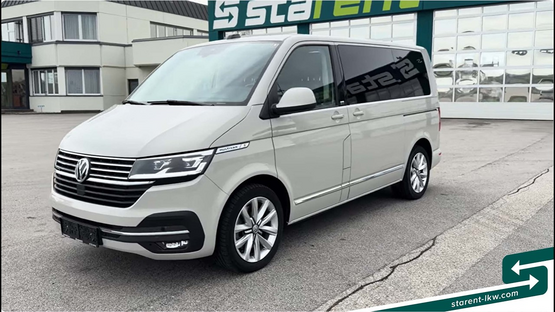 VW T6.1 Multivan 4x4 Leder AHK Standheizung Drehsitze DSG Service NEU VAN26029 www.starent-lkw.com